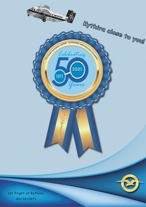 Kythira50years logo